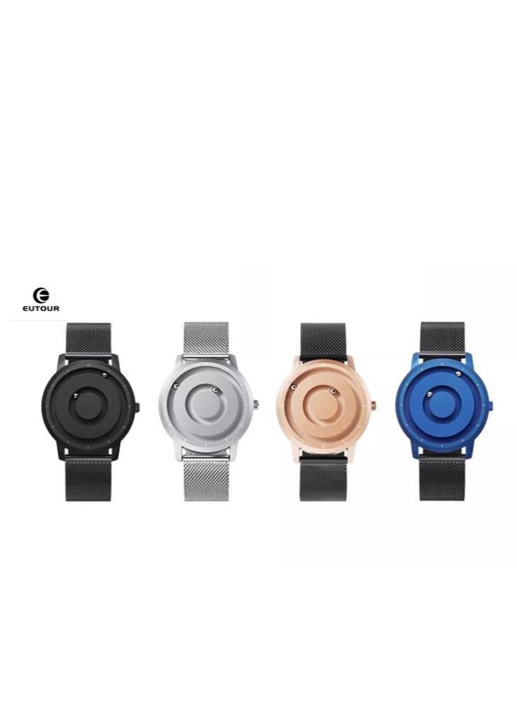 Magnetic Bead Without Pointer Concept Watch, Personalized And Creative Quartz Watch