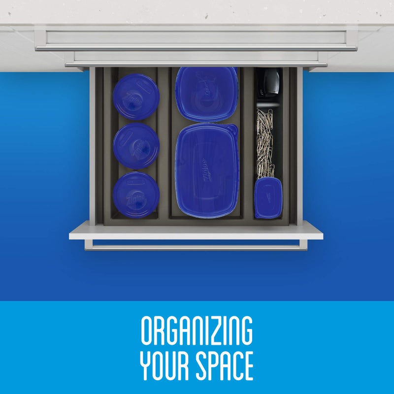 Ziploc Food Storage Meal Prep Containers Reusable for Kitchen Organization, Dishwasher Safe, Lunch Pack, 8 Count - Image 4