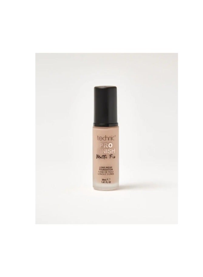Technic Pro Finish Matte Fix Foundation Porcelain 30ml - Image 2