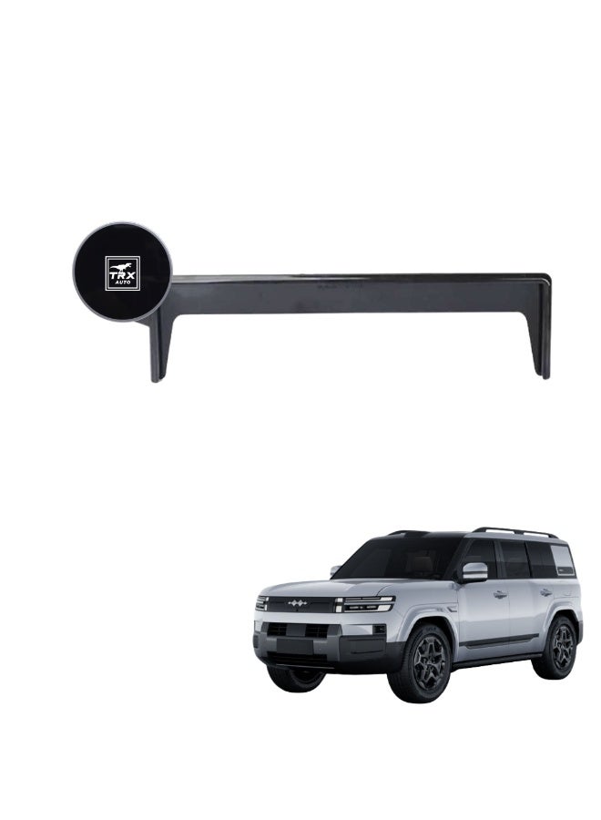 TRX AUTO BYD Leopard Ti7 15.6 Inch Wireless Charging Car Phone Holder for Dashboard Screen (2025-2026) | 15W Fast Qi Charging | Auto-Clamping | 360° Adjustable | Universal Smartphone Mount - Image 1