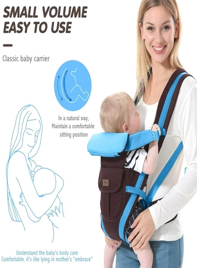 AEREX Adjustable Baby Carrier 4-in-1 Infant Carrier Baby Carry Sling Carrier for 0 to 3 Years Baby Honeycomb Kangaroo Bag Toddler Carrier Body Holder Backpack (Multi-Color) - Image 3