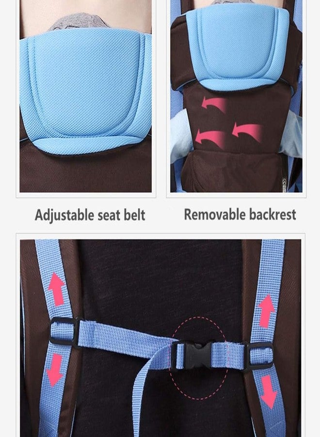 AEREX Adjustable Baby Carrier 4-in-1 Infant Carrier Baby Carry Sling Carrier for 0 to 3 Years Baby Honeycomb Kangaroo Bag Toddler Carrier Body Holder Backpack (Multi-Color) - Image 5