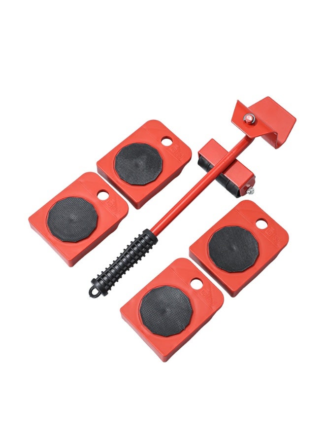 🚚 Heavy Object Mover with Swivel Wheel – Metal Furniture Moving Tool for Large Objects - Image 1