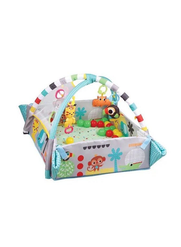 Generic - Children's rug, 5 different positions, 30 balls, toys, and 12 musical tones - Image 1