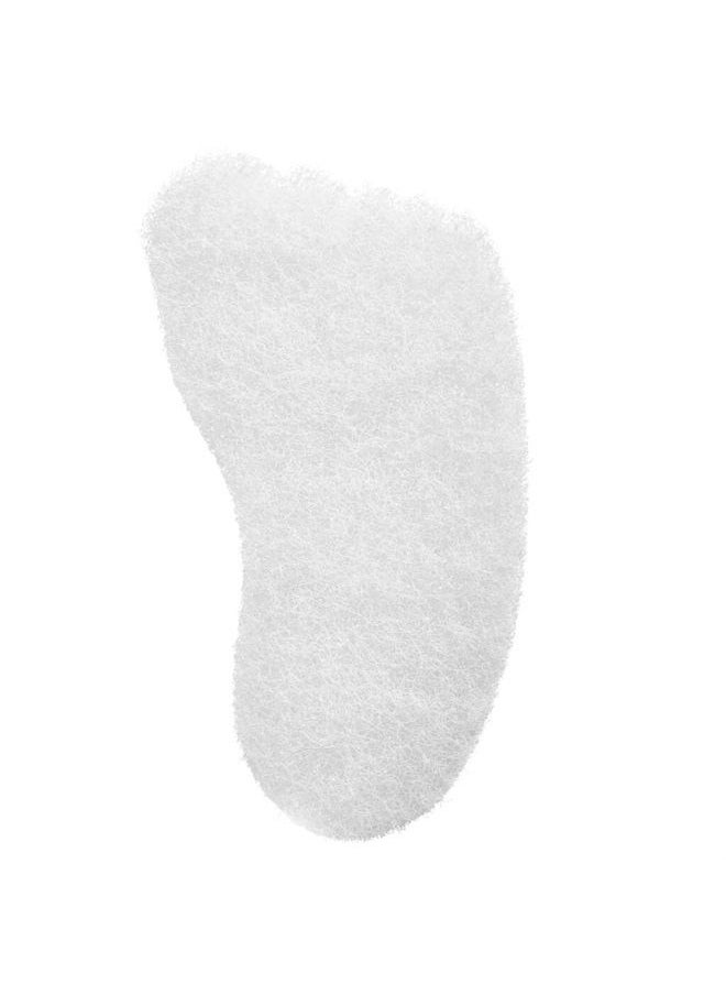 HartFelt - Foot Scrub, Foot Sponge Exfoliator Skin Care Sponges for Men and Women, Made in USA, Callus and Dead Skin Remover for Heel, Toes, and Entire Foot, Skin Care Tools for Feet, 30 Count, White - Image 1