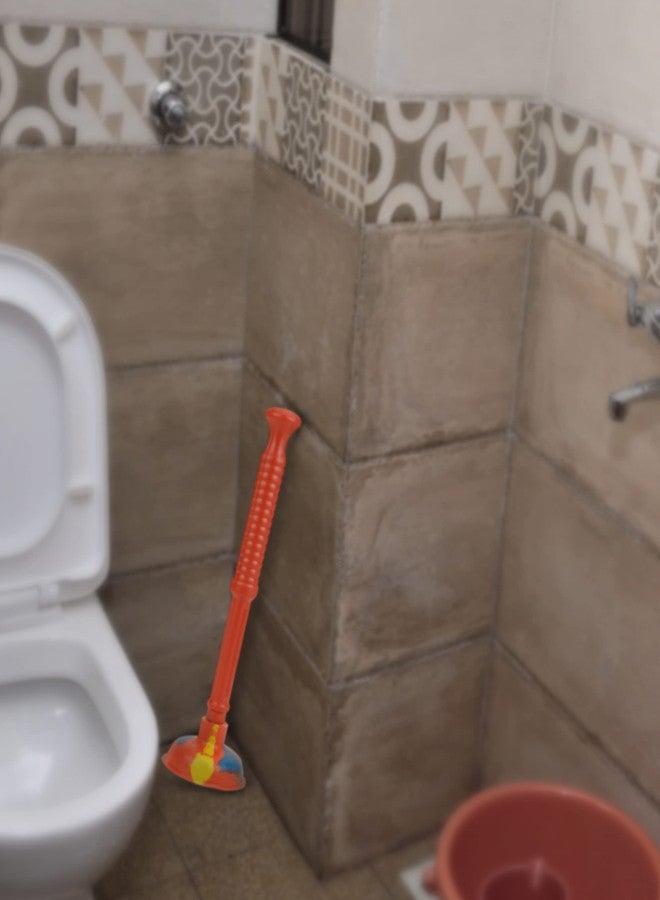 Vararo Heavy Duty Toilet Plunger | Effortless Drain Unclogging for Bathrooms, Kitchens, Sinks, and Baths | Solid Handle Sink Flange Drain Cleaner | 4 Inch Diameter - Image 5