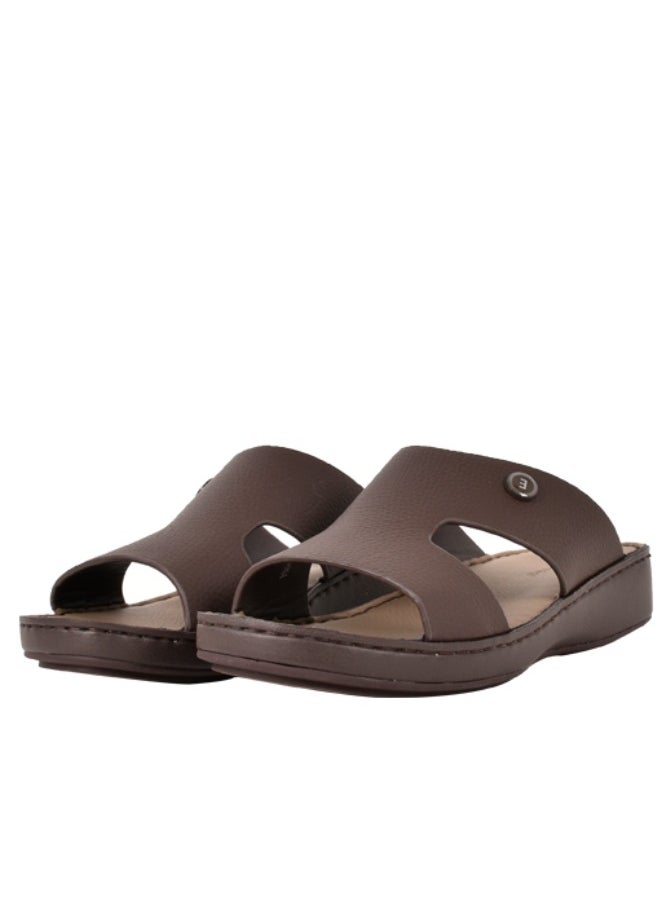 Egoss - Mens Arabic Slippers Coffee - Image 1
