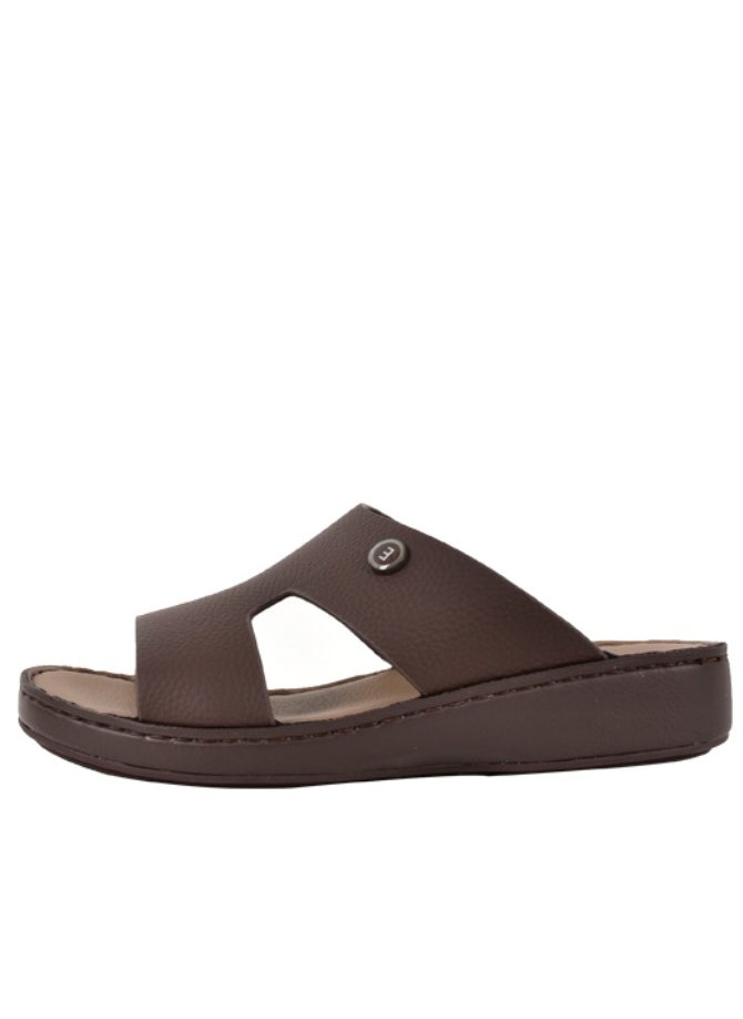 Egoss - Mens Arabic Slippers Coffee - Image 1