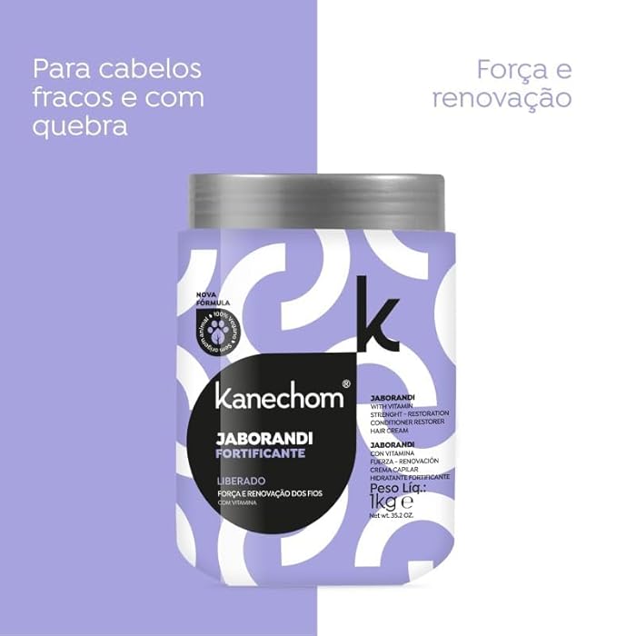 Kanechom كانيشوم - خط الكلاسيكيات - كريم مكثف مقوي جابوراندي 1 كجم - (مجموعة كلاسيكية - بلسم مقوي جابوراندي صافي 35.27 أونصة)  - Image 3