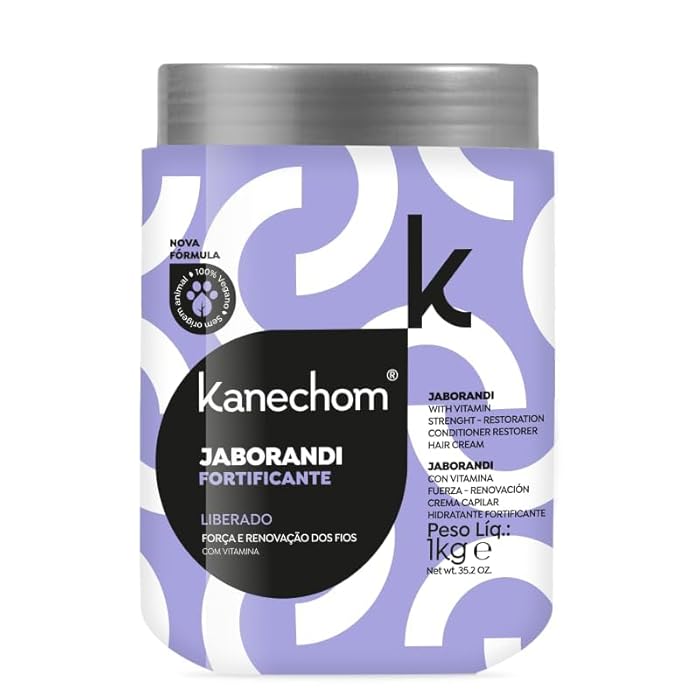 Kanechom كانيشوم - خط الكلاسيكيات - كريم مكثف مقوي جابوراندي 1 كجم - (مجموعة كلاسيكية - بلسم مقوي جابوراندي صافي 35.27 أونصة)  - Image 2