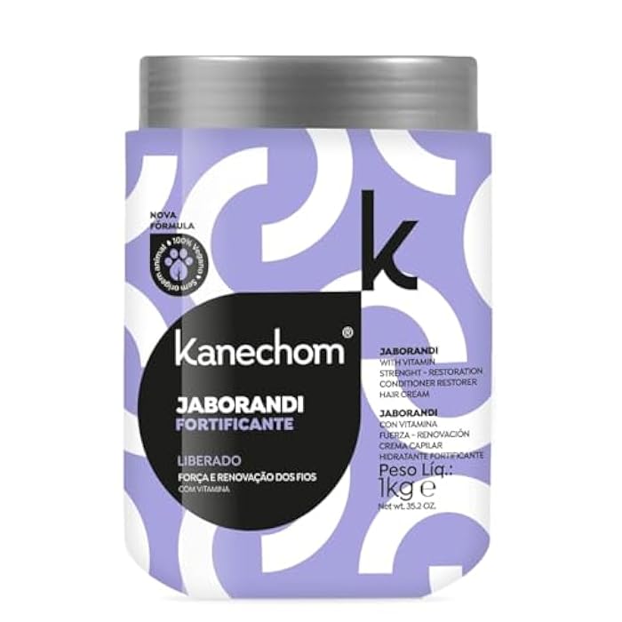 Kanechom كانيشوم - خط الكلاسيكيات - كريم مكثف مقوي جابوراندي 1 كجم - (مجموعة كلاسيكية - بلسم مقوي جابوراندي صافي 35.27 أونصة)  - Image 1