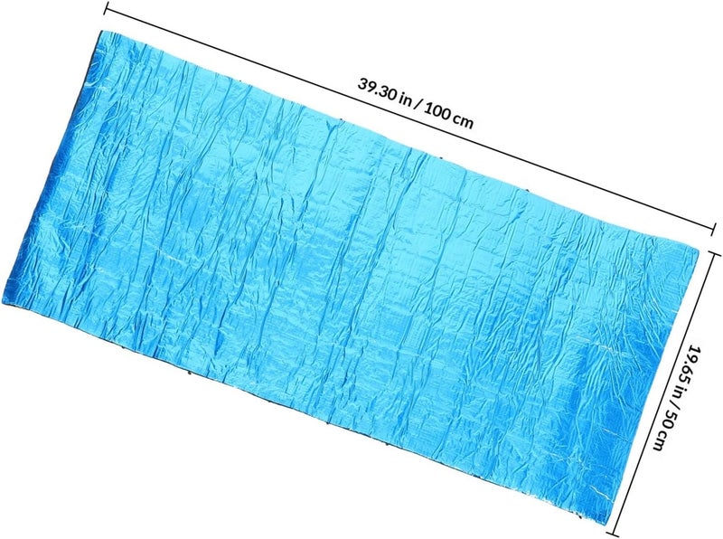 Yardwe Car Insulation Mat Aluminum Foil, 50x100cm X 5mm Hood Heat and Sound Deadening Pad, Automotive Soundproof Insulation for Engine Cover and Door Noise Reduction - Image 2