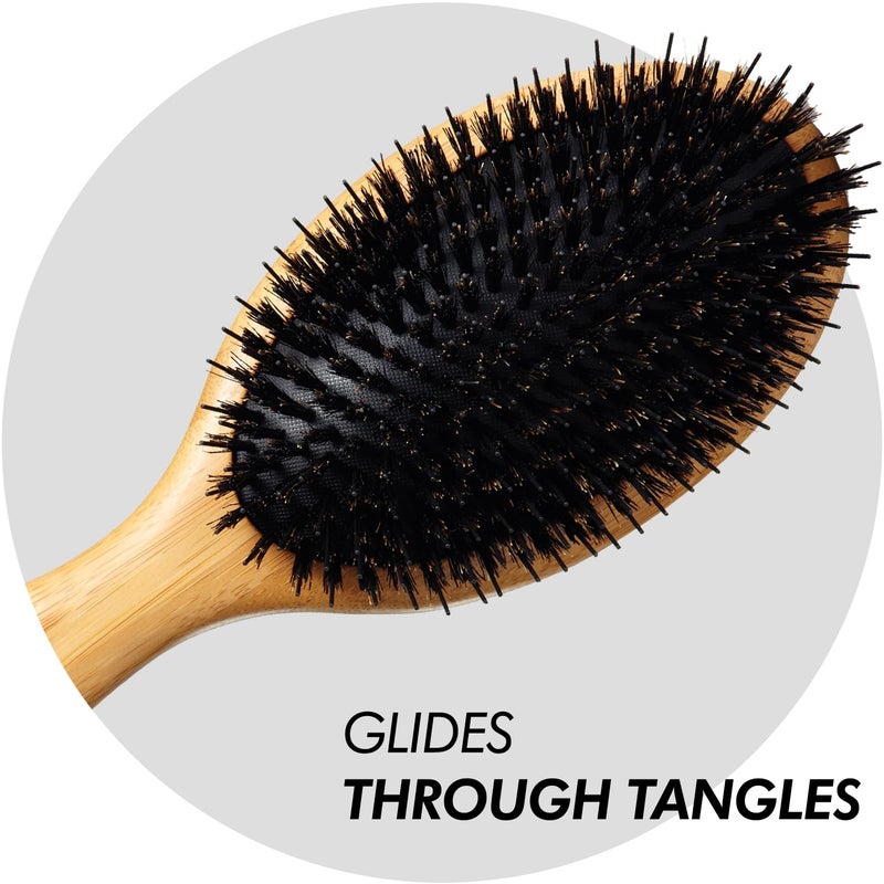 Sam Villa Signature Series Boar Bristle Hair Brush For Hair Styling - Image 3