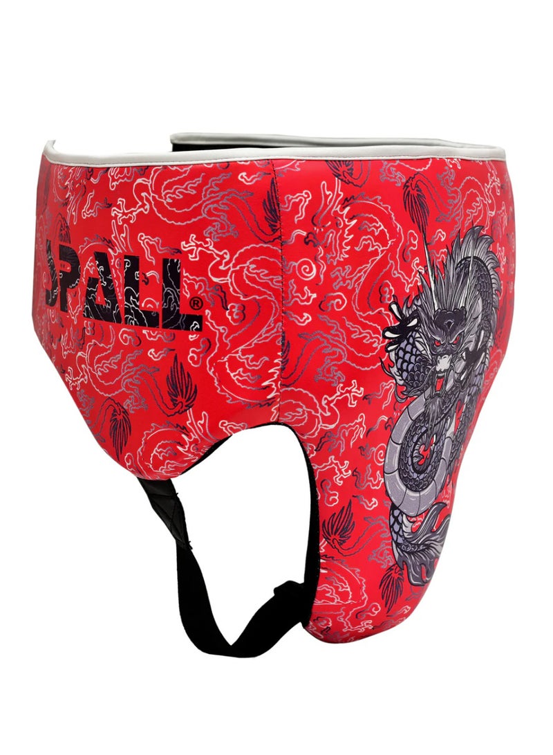 Spall Groin Guard Protector Cup Boxing Shell For Taekwondo Boxing Karate MMA Kickboxing Muay Thai MMA Abdominal Guard For Men Ideal for All Surfaces, Kids & Adults  - Image 3