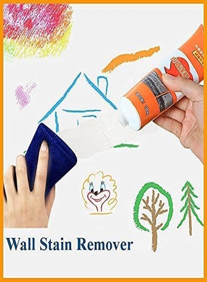 LETURE® Wall Stain Remover | Multifunctional Wall Scratch And Stain Remover cleaning Cream | Kids Drawing Removing cream | (Pack Of 1) - Image 2