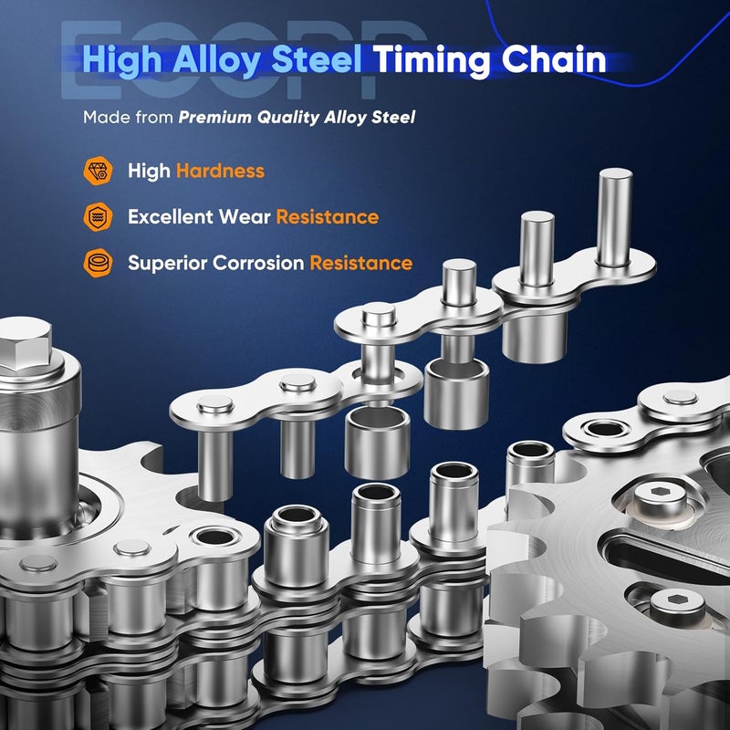 ECCPP مجموعة سلسلة التوقيت ECCPP لطرازات كرايسلر دودج جيب 5.7L 6.1L - Image 5