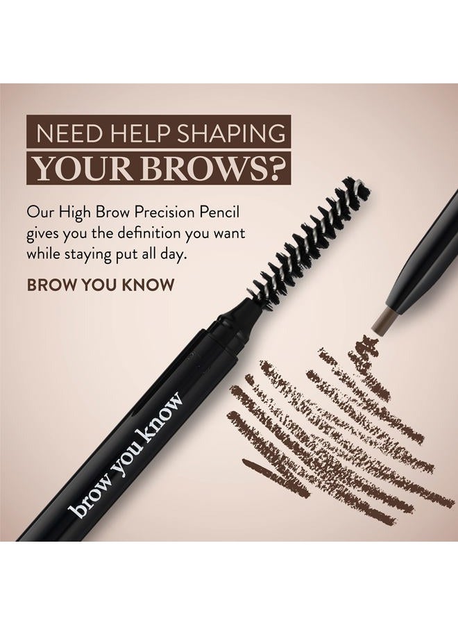 Mented Waterproof Eyebrow Pen with Brush, Brow Pencil & Lash Spoolies for Eyelash Extensions, Eye Brow Pencils for Women, Eyelash Brush & Spoolie Combo, Eyebrow Makeup Tool Set, Brow You Know (Light Brown) - Image 3