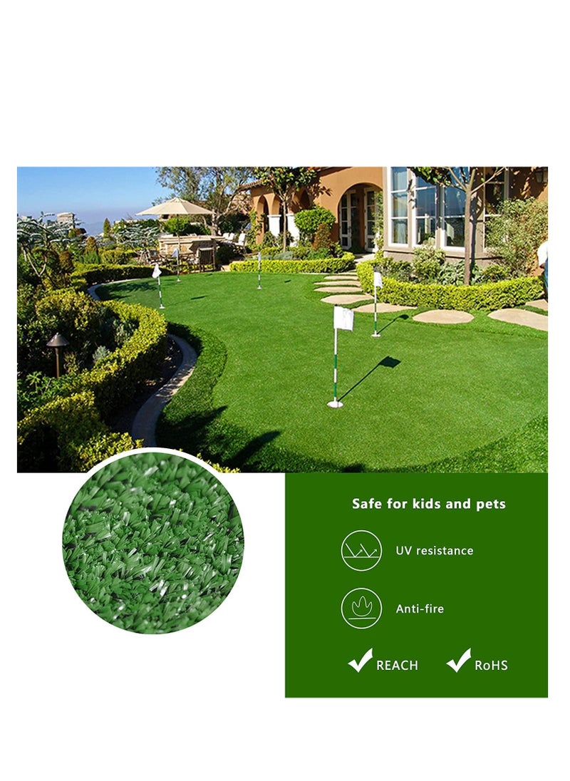 Generic - Artificial Grass For Wall And Play Grounds Grass Carpet Turf Lightweight 10mm (1x4 meter) - Image 1