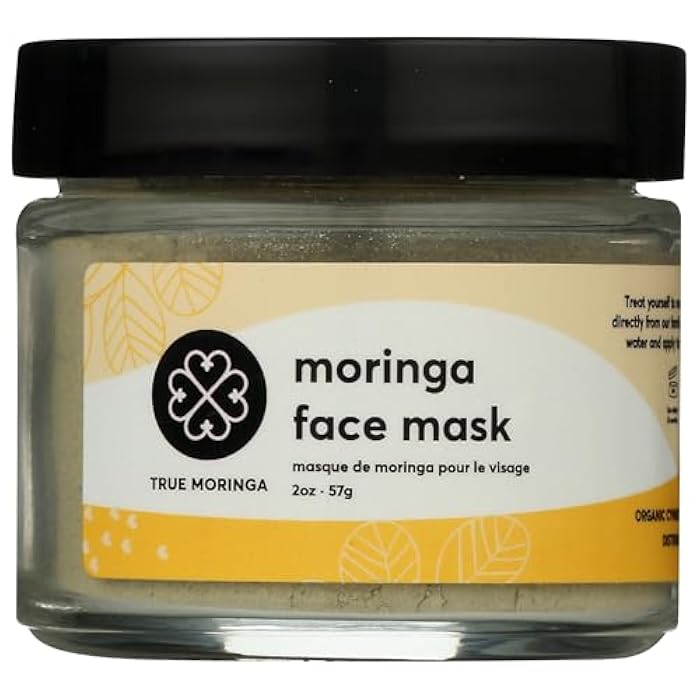 True Moringa Moringa Face Mask | Deep Pore Detox Clarifying and Purifying Facial Mask | Vegan Skincare - Image 1