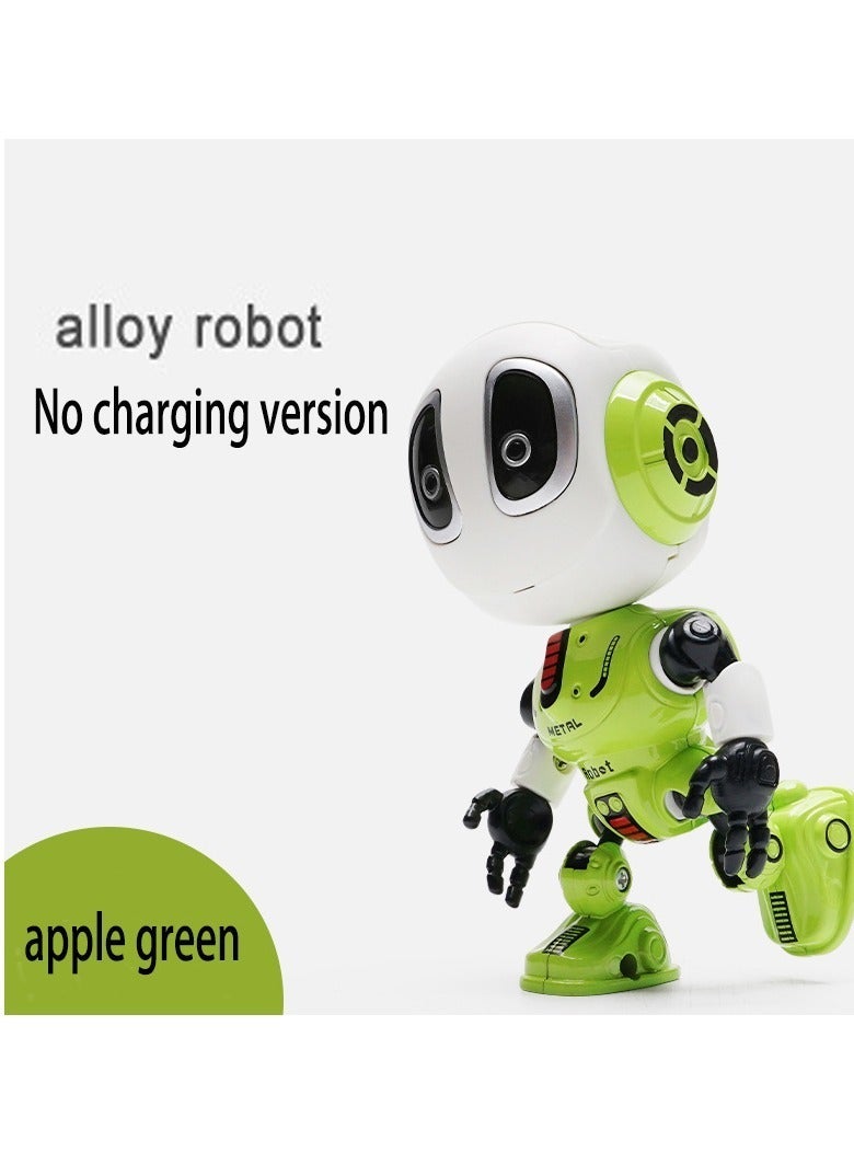 general Talking Robot for Kids, Education Robot Toy Mini Robot with LED Eyes New Smart Toys for 3-9 Year Old Boys Girls Best Birthday Gifts(Green) - Image 1