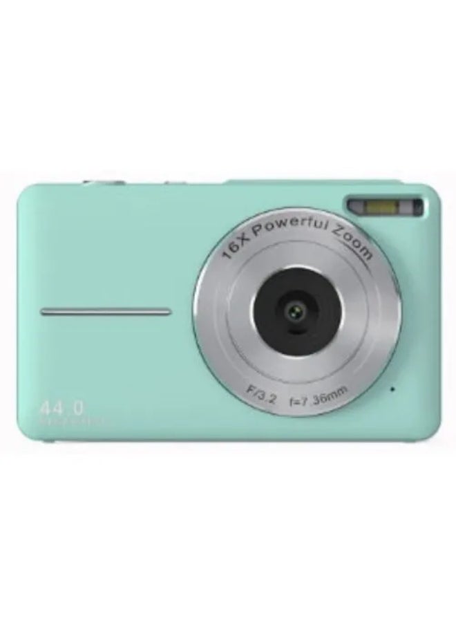 PROMAGE PROMAGE PC100 Digital Camera 44MP – Green, 1080p Video, 2.4″ LCD Screen, 16X Zoom, USB Rechargeable, with SOLIBAG Carry Case  - Image 1