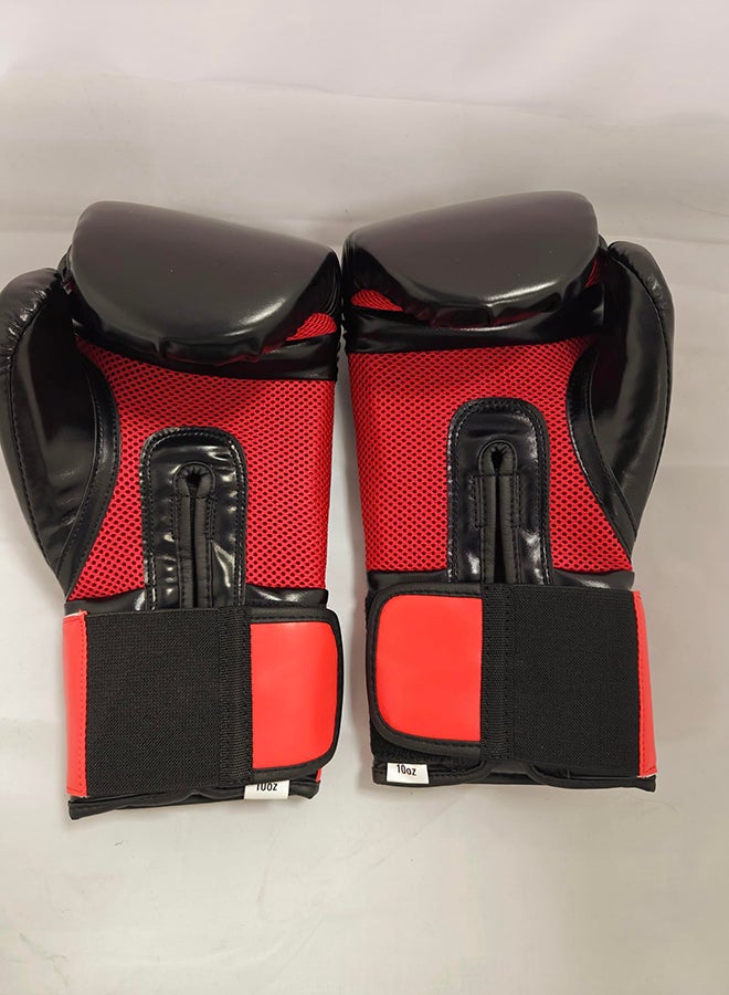York Boxing Gloves Blk/Red 10 Oz Bq2430 @ Fs - Image 2