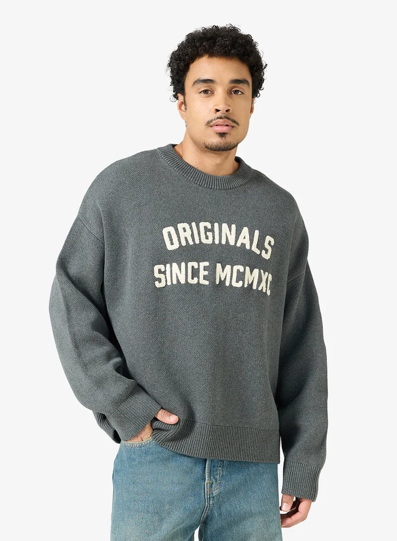 Graphic Pullover Sweatshirt