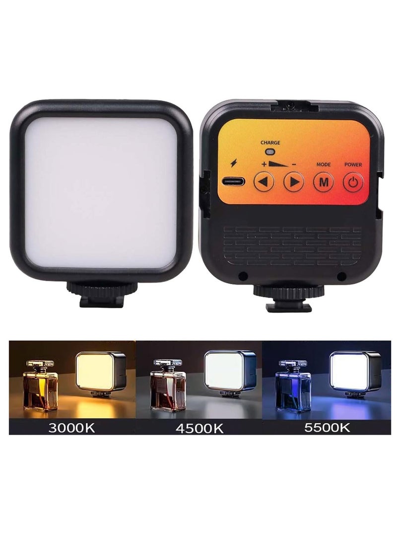 Fill LED Video Light, Rechargeable 1800mAh Video Conference Lighting Kit Dimmable Camera Light Portable Photo Lite with Desktop Tripod LED Fill Lamp for Live Broadcast Photography - Image 5