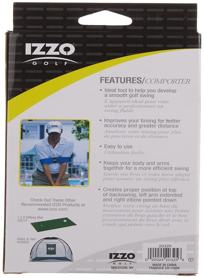 IZZO Golf Smooth Swing, Blue, Large (20325) - Image 4