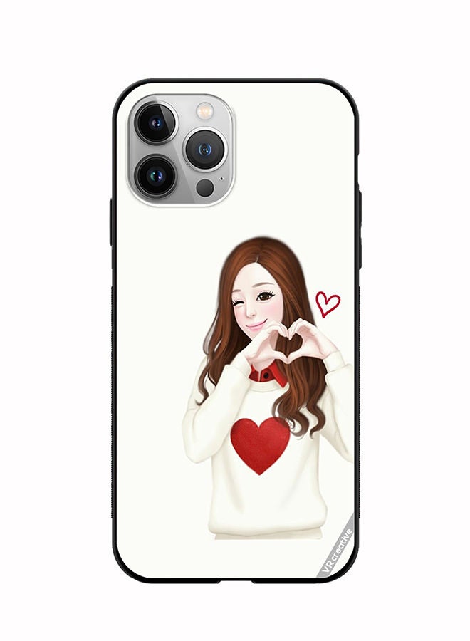 VR CREATIVE Protective Case Cover For Apple iPhone 12 Pro Max Lucy Design Multicolour - Image 1