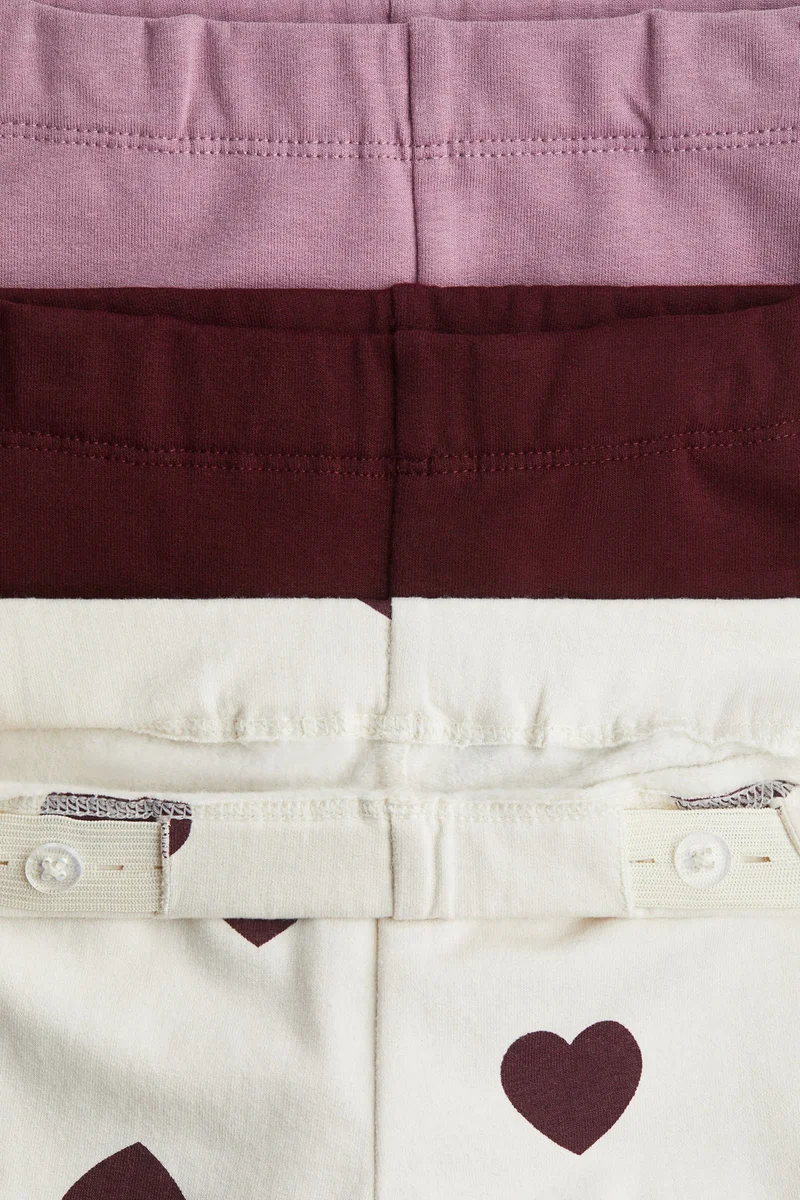 H&M 3-pack heavy jersey leggings