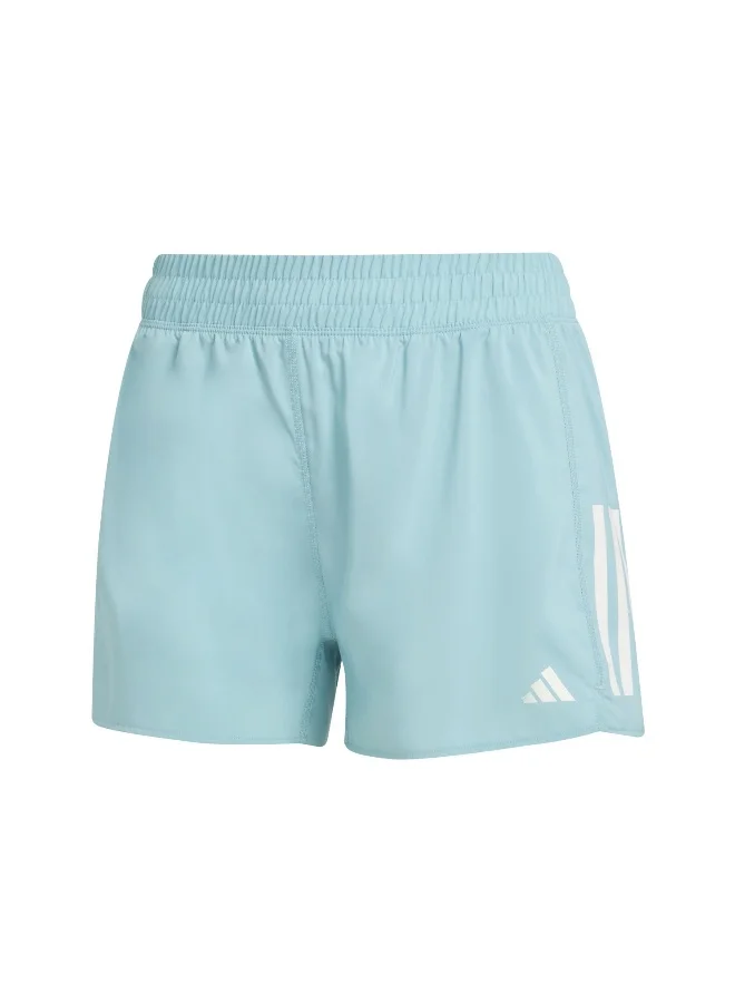adidas Otr B Short Green Running Shorts For Women XS 4"