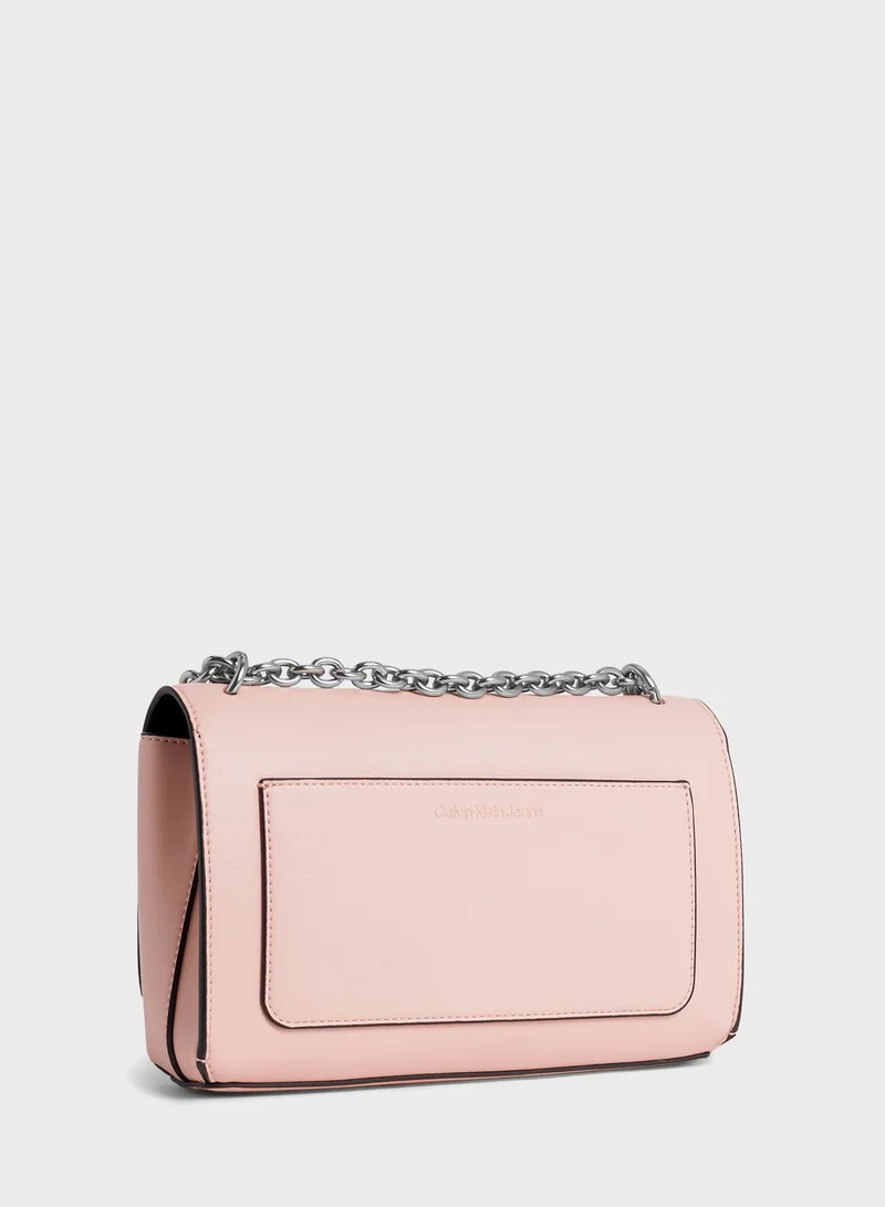 Calvin Klein Jeans Sculpted Ew Flap Over Crossbody