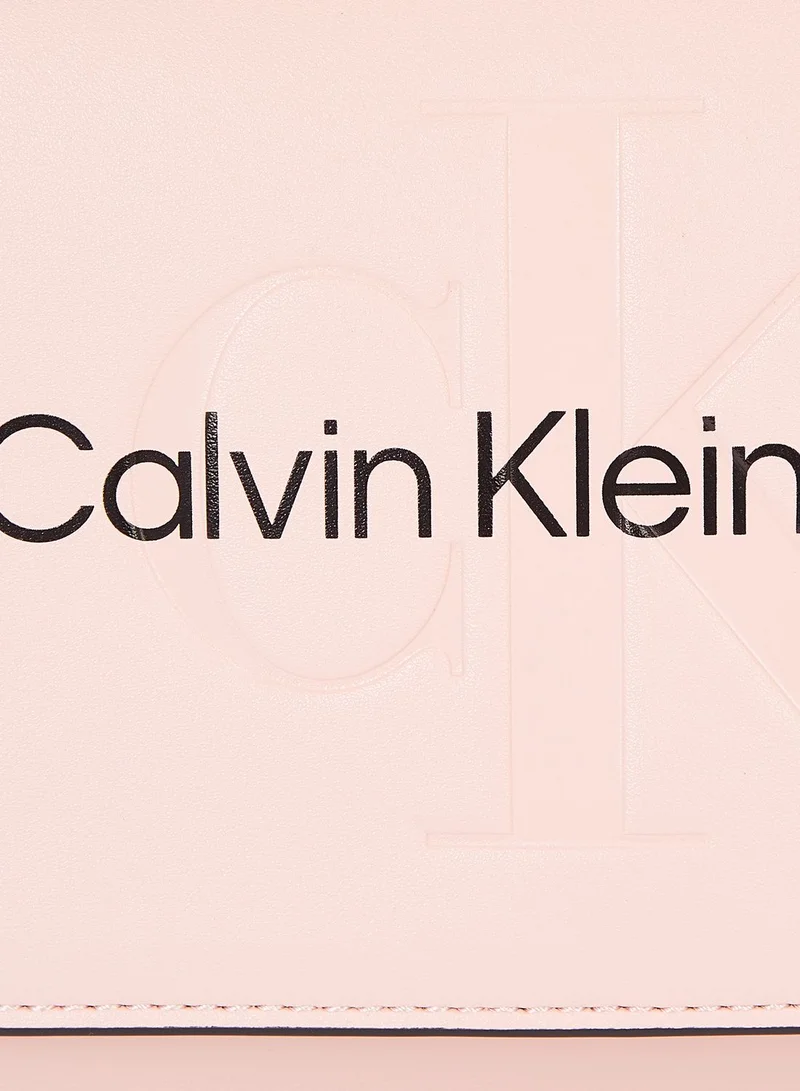 Calvin Klein Jeans Sculpted Ew Flap Over Crossbody