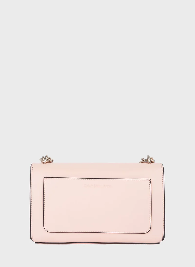 Calvin Klein Jeans Sculpted Ew Flap Over Crossbody