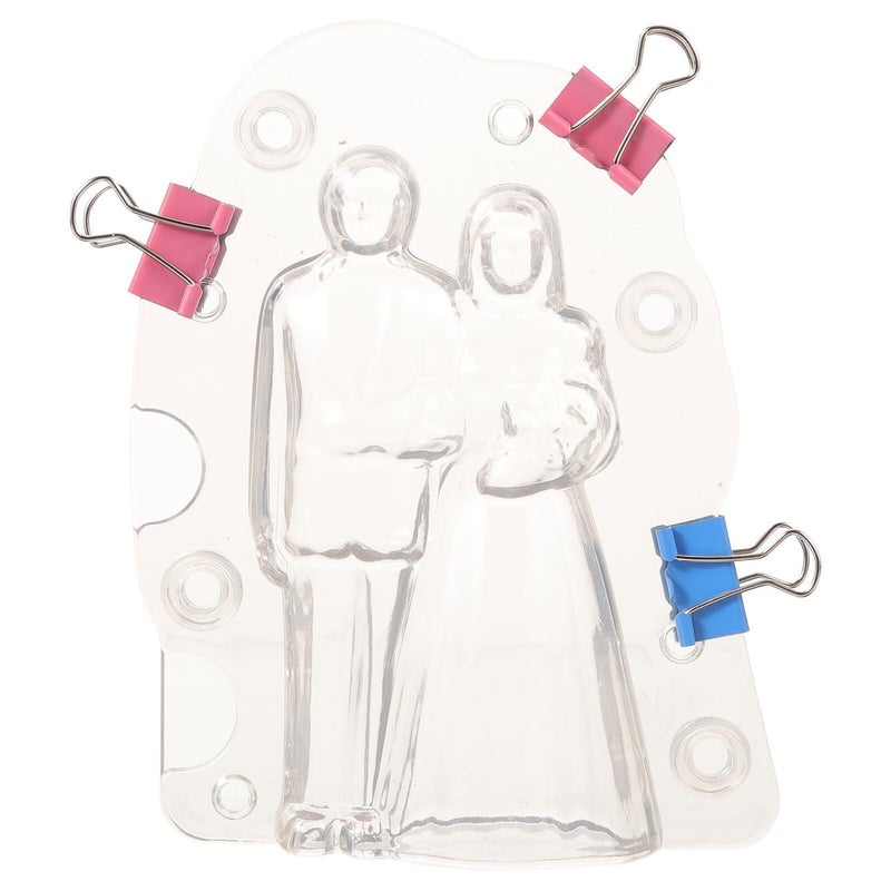 Wedding Cake Chocolate Mold Set Kitchen DIY Candy Jelly Making Tools - Image 2