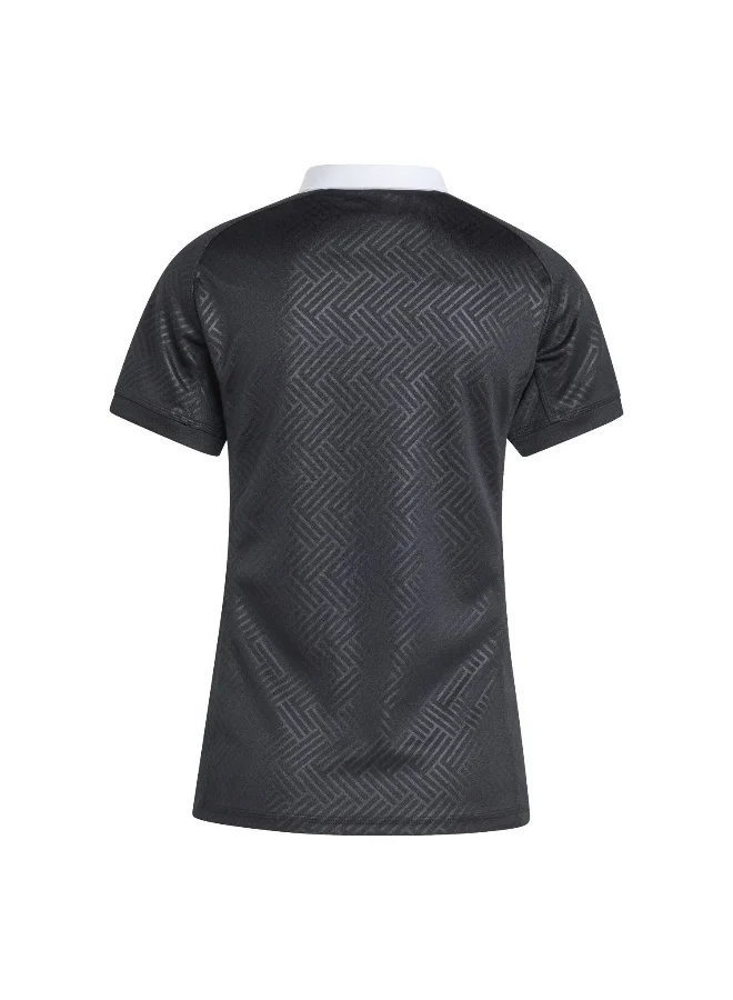 Adidas Adidas Bf Rwc H Jsy W Black Jersey (Short Sleeve) Jerseys For Women