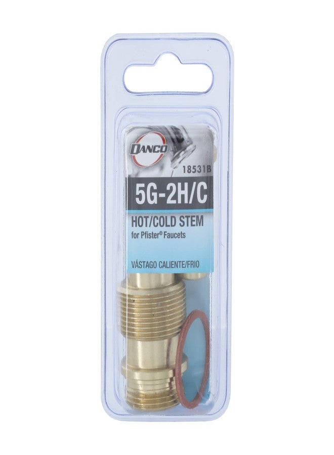 Danco 18531B 5G-2H/C Hot/Cold Stem for Price Pfister Faucets, Brass - Image 5