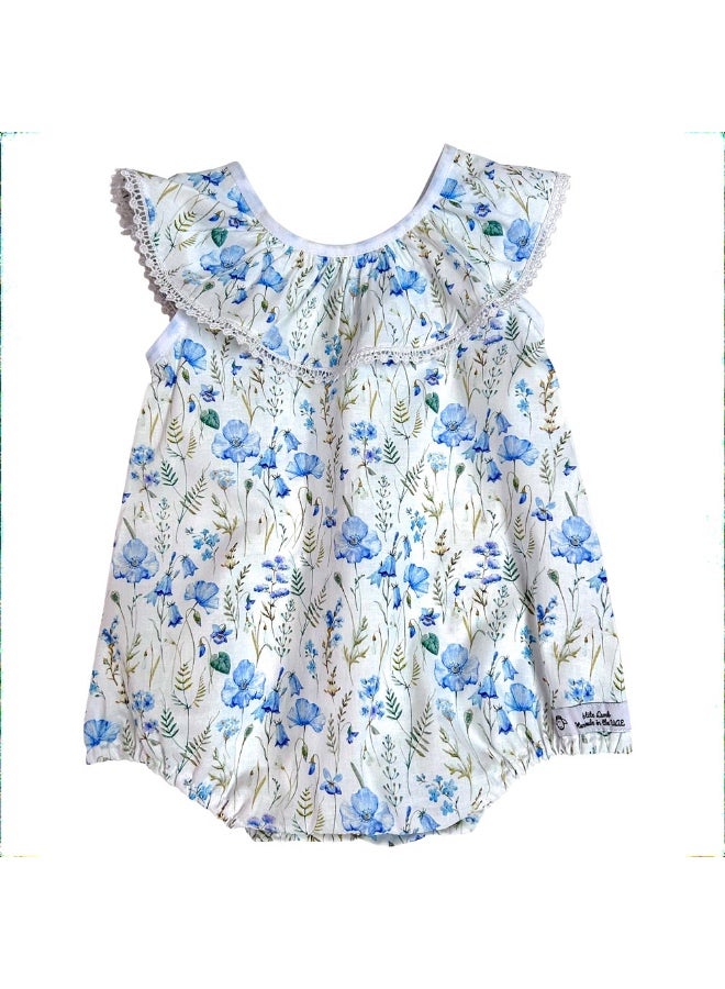 Petite Lamb Sweet Pea Baby Romper - Image 2