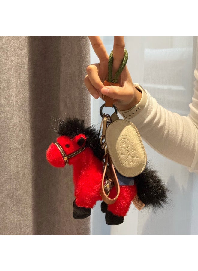Weltston Year Of The Horse Mascot Plush Toy Zodiac Horse Doll New Year Gift Keychain - Image 4