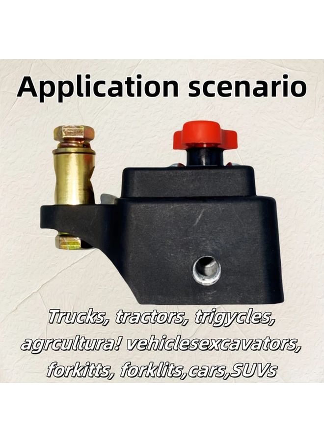 1pc 12V 24V Battery Extension Fittings High Power Cut Off Switch - Image 5