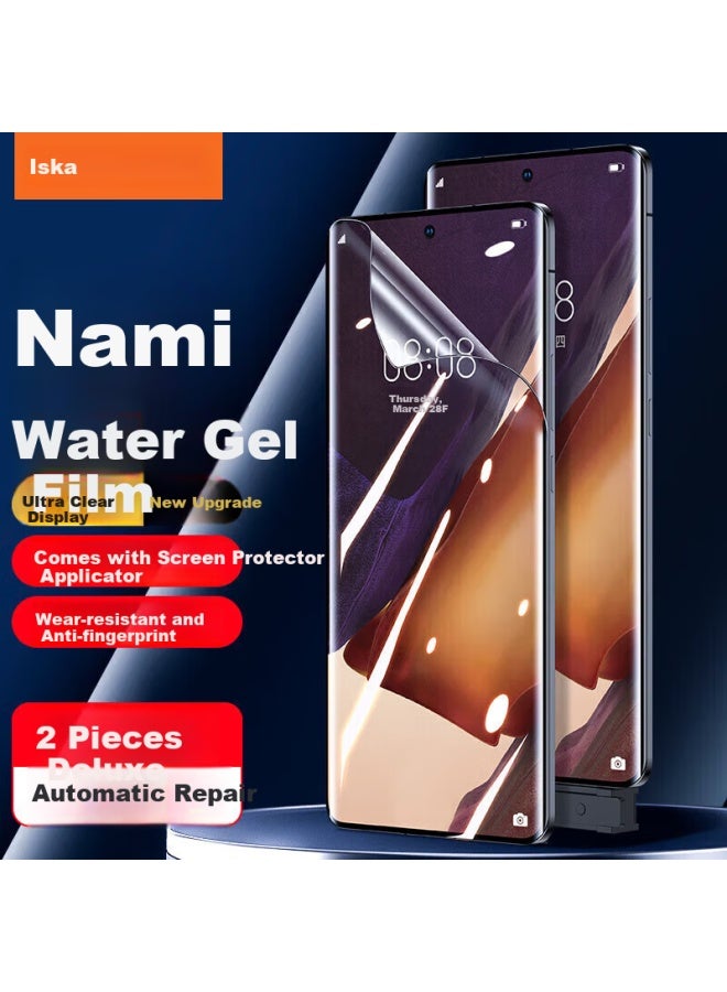 ISKA Yisika Hydrogel Film For Samsung Galaxy Note20ultra, Note20ultra Screen Protector , Full Coverage High Definition Non-tempered Glass Protective Film Jm717 - Image 1