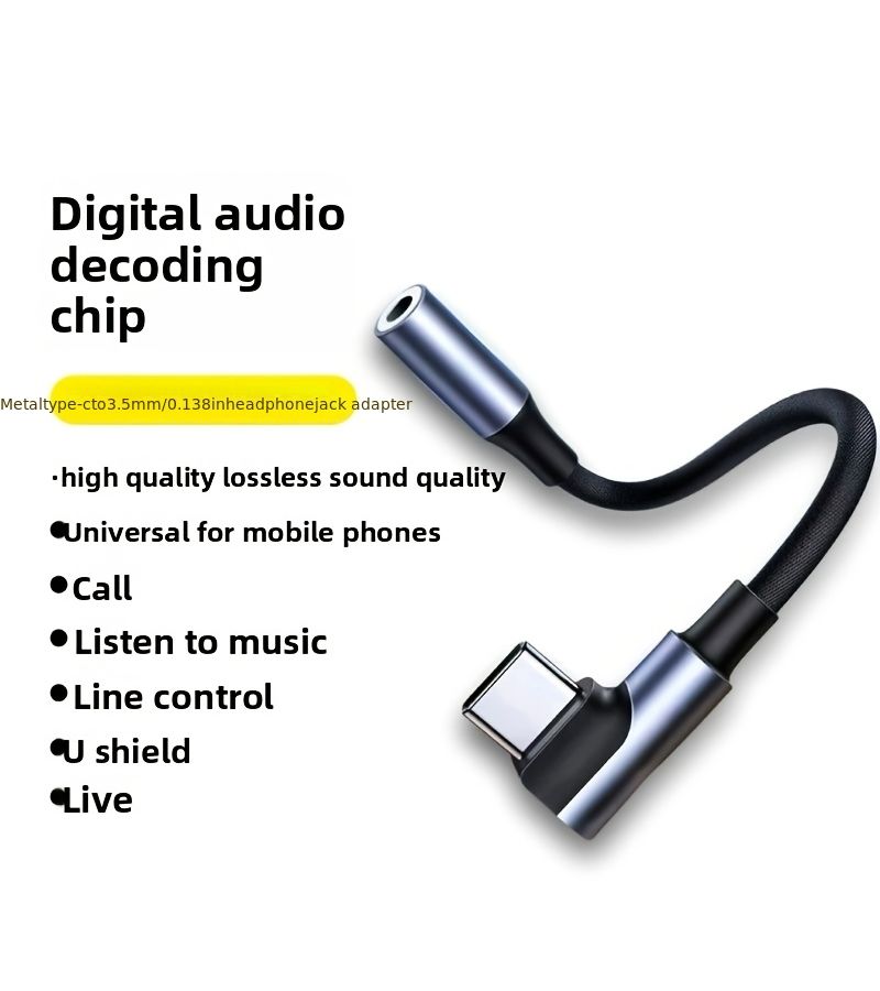 Game Audio Adapter Type C To 3 5 Mm Converter For Headphones Charging Music And Calls Grey 4 72 Inch - Image 3