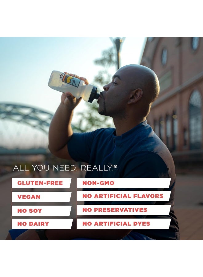 Tailwind Nutrition Endurance Fuel, Electrolyte & Hydration Sports Drink Mix Powder With Caffeine, Gluten-Free, Vegan, Raspberry Buzz, 50 Servings (Caffeinated) - Image 4