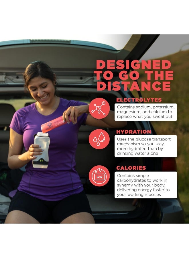 Tailwind Nutrition Endurance Fuel, Electrolyte & Hydration Sports Drink Mix Powder With Caffeine, Gluten-Free, Vegan, Raspberry Buzz, 50 Servings (Caffeinated) - Image 3