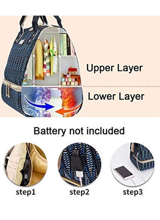 Y&D - Mummy Maternity Multi-Function Baby Diaper Backpack Bag With Insulted Pocket - Image 1