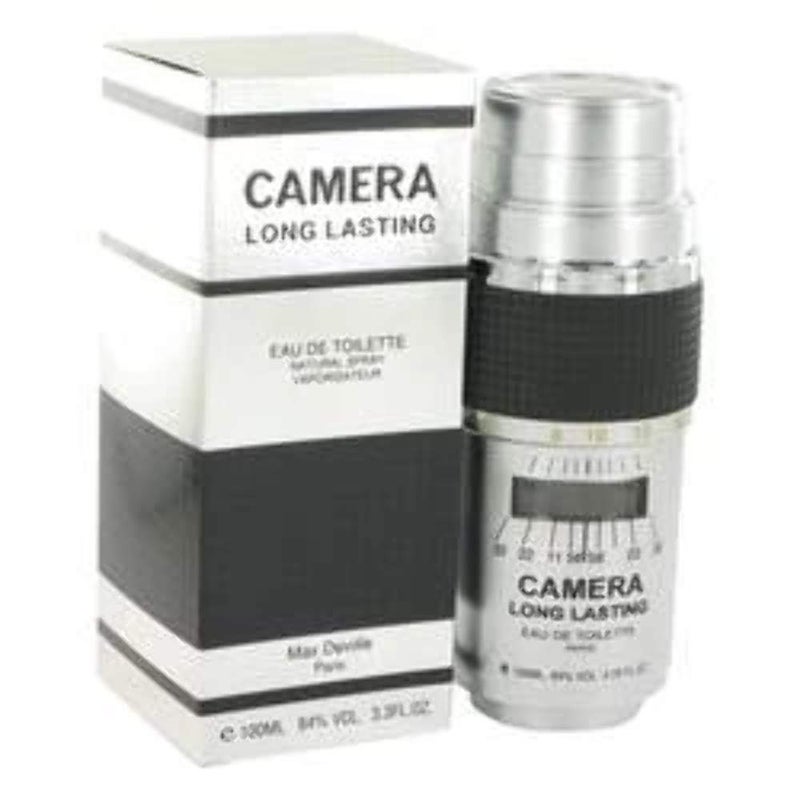 Max Deville Camera Long Lasting Eau De Toilette Spray 34 oz for Men