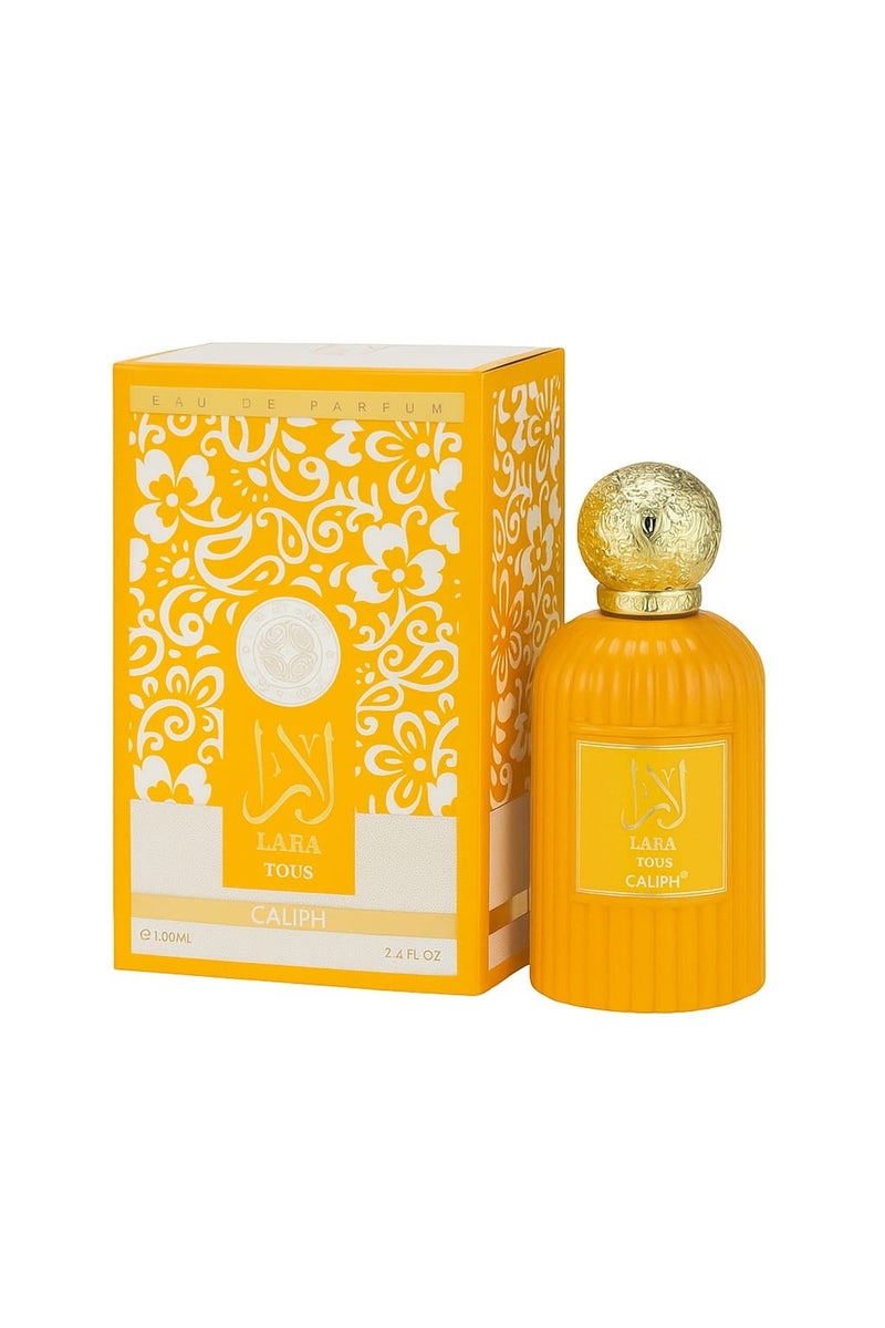 Lara Tous by Caliph Eau de Parfum Unisex – 100ml | Bright Long-Lasting Fruity Floral Perfume Inspired by Lattafa Yara