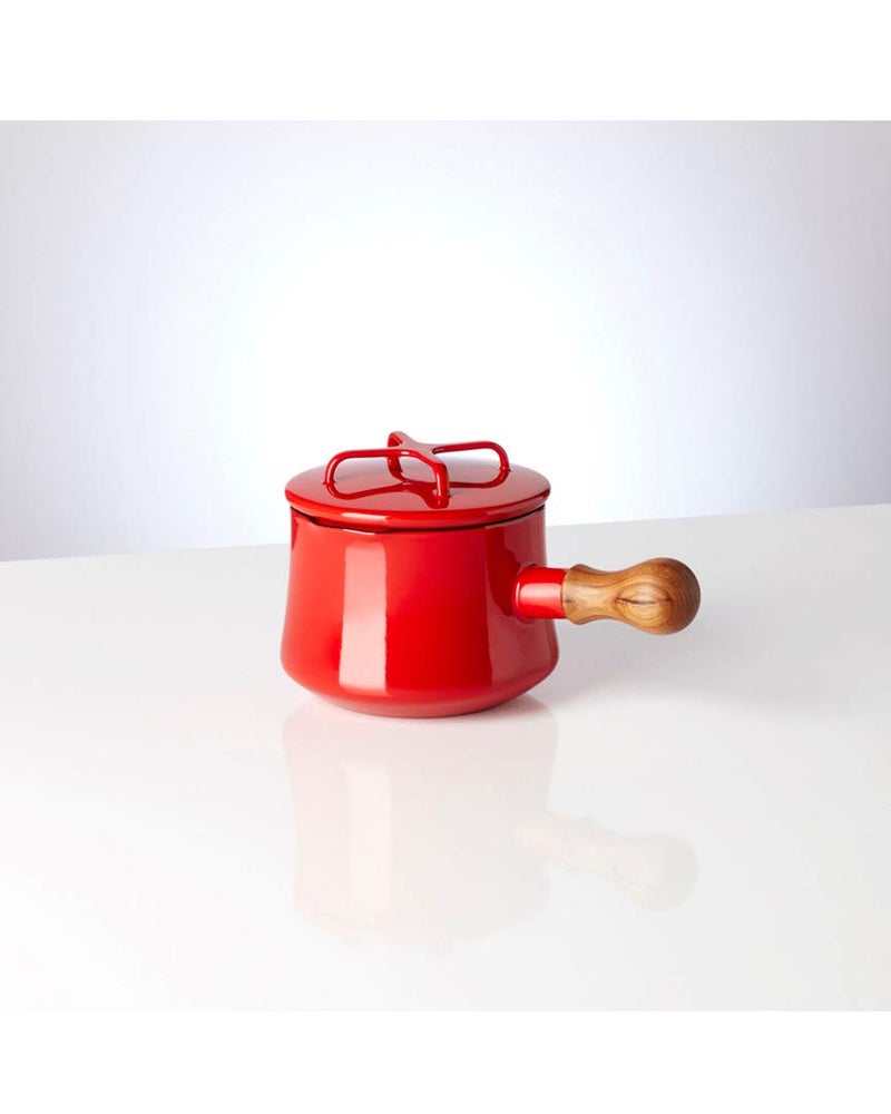 DANSK Red Kobenstyle Chili 1 Qt. Saucepan, 2.35 LB - Image 2