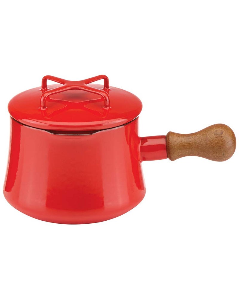 DANSK Red Kobenstyle Chili 1 Qt. Saucepan, 2.35 LB - Image 1